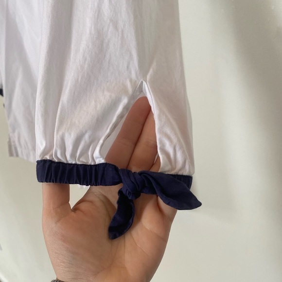 🐦⬛Host Pick🐦⬛Vineyard Vines Color Block Savannah Popover Top - Picture 3 of 10